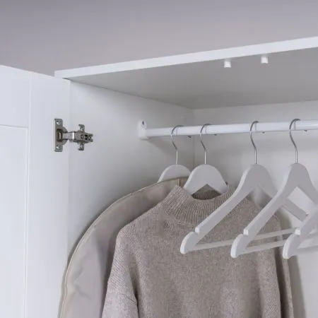 2.02.01.030.1 СИРИУС шкаф комбинированный "3 двери и 1 ящик белый RU" (с 1 зеркалом)