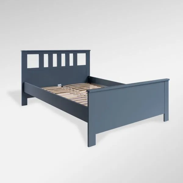 2.08.04.060.6 САГА кровать двойная 140х200 темно-бирюзовая
