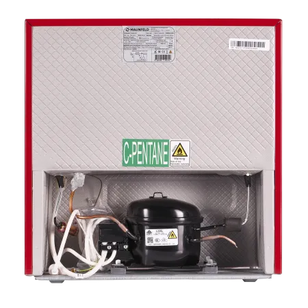 Холодильник MAUNFELD MFF50R Красный