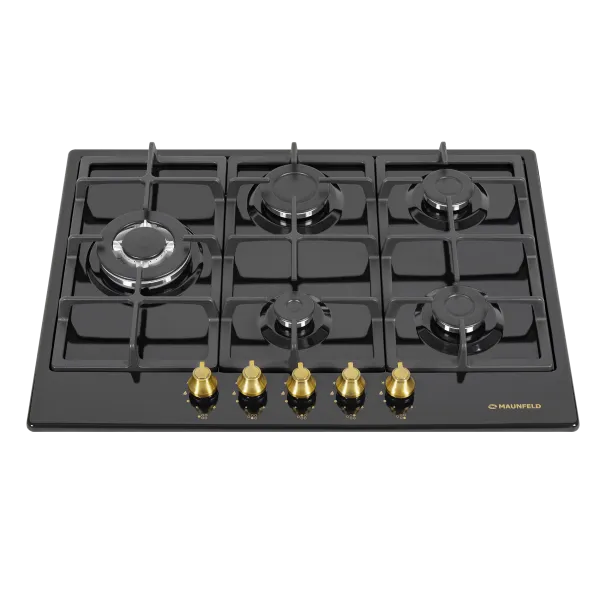 Газовая варочная панель MAUNFELD EGHE.75.33CR\G Черный