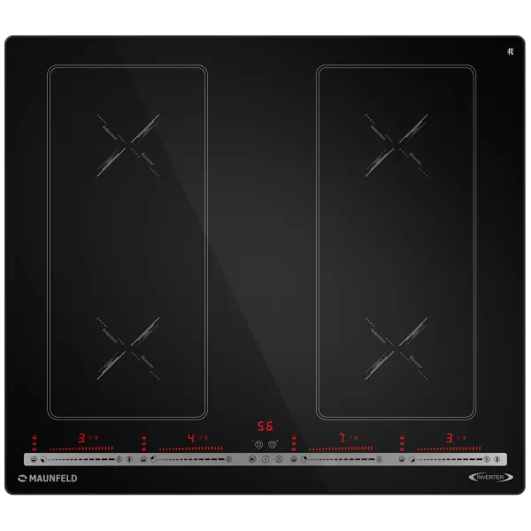 Индукционная варочная панель MAUNFELD CVI594SB2A Inverter Черный