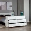 2.03.02.080.1 КАСТОР комод 6 ящиков RU белый