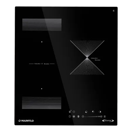Индукционная варочная панель с объединением зон Bridge Induction MAUNFELD CVI453SBBKD Inverter Черный