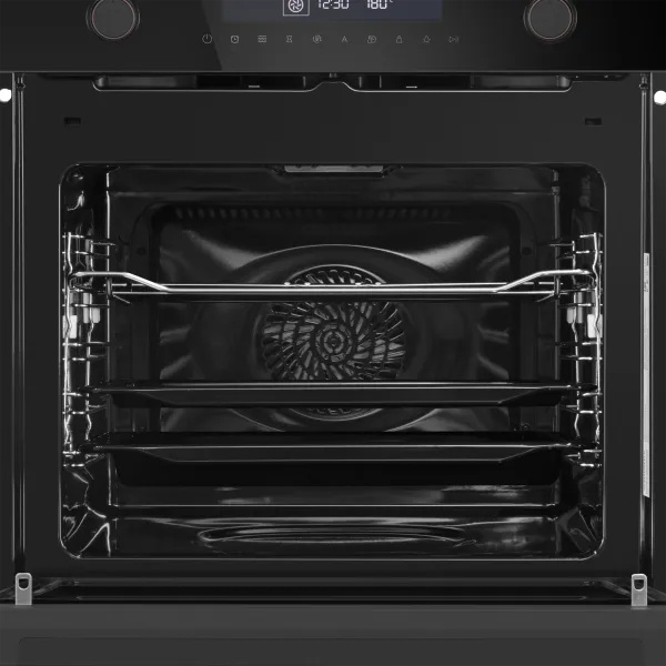 Шкаф духовой электрический с СВЧ MAUNFELD MEOR7217DM Черный