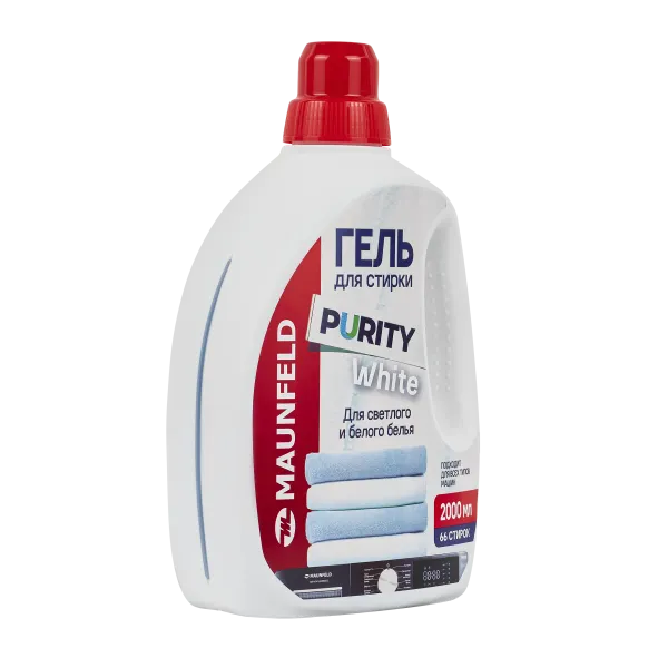 Гель для стирки Maunfeld Purity White 2000мл MWL2000PW Бирюзовый
