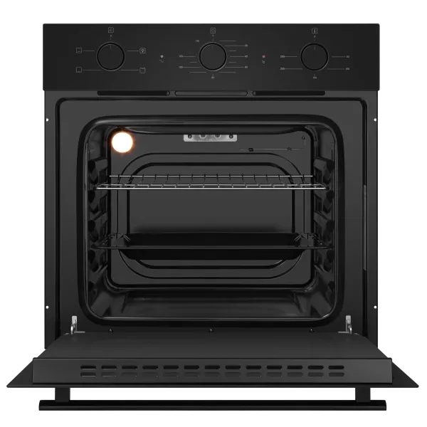 Шкаф духовой электрический MAUNFELD AEOC604 Черный/черная фурнитура