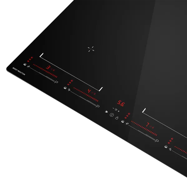 Индукционная варочная панель с объединением зон Bridge Induction и Booster MAUNFELD CVI604SBEXBK Черный