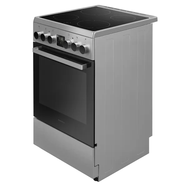 Электрическая стеклокерамическая плита MAUNFELD MEC55C08D Нержавеющая сталь