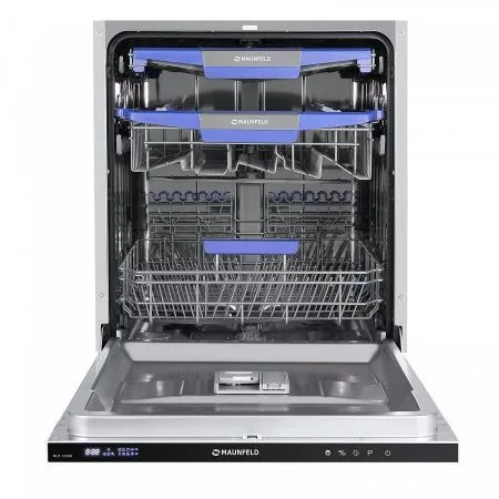 Посудомоечная машина с Vortex Wash и лучом на полу MAUNFELD MLP-12IMR Нержавеющая сталь