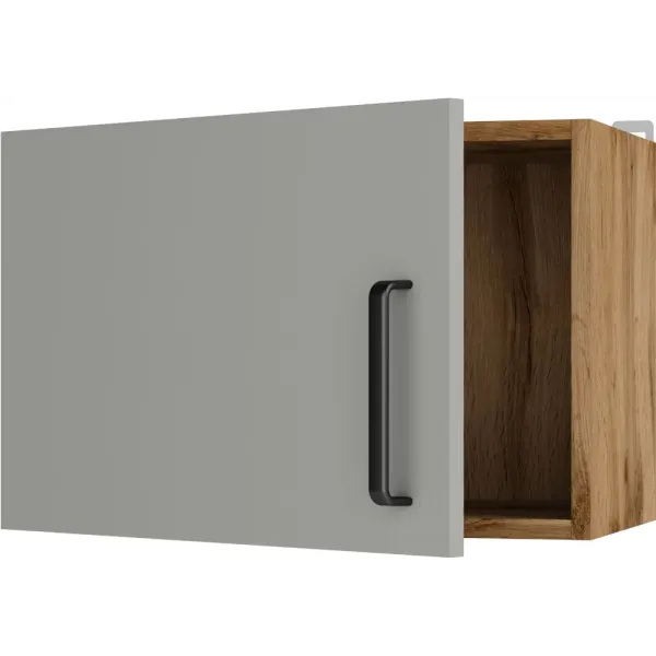 Навесной шкаф над вытяжкой 50х33,8х29 «Мирах сер\дер»