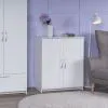 2.02.03.270.1 СИРИУС Тумба 2 двери 78х95 белая RU