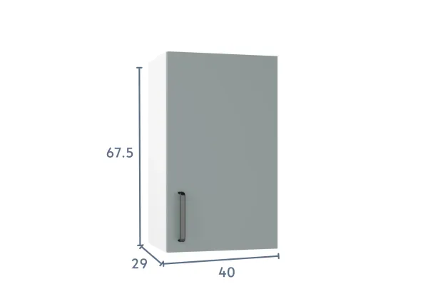 Навесной шкаф 40х67,6х29 «Евника»