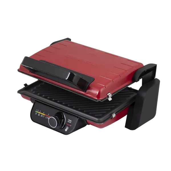 Гриль электрический MAUNFELD MGE2000CH Вишневый