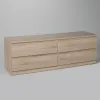 2.05.02.030.3 МАЛЬТА комод 4 ящика 160х54 сонома RU