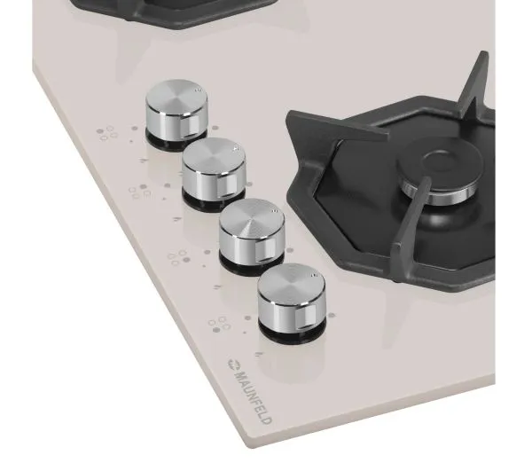 Газовая варочная панель MAUNFELD EGHG.64.2C Бежевый