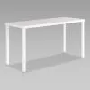S00463 Ингар 2/ТТ стол письменный 140x75x55, белый