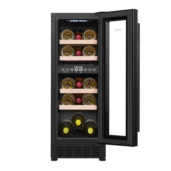 Винный шкаф MAUNFELD MBWC-56D17 Черный