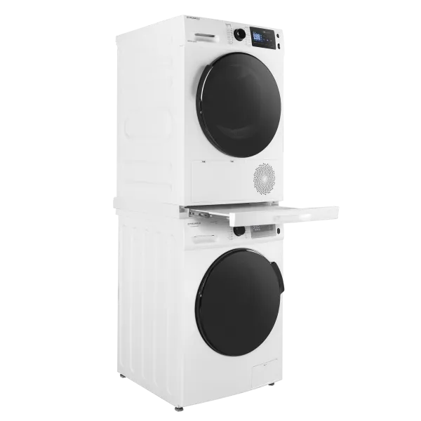 Соединительный элемент с выдвижной полочкой MAUNFELD WM Белый