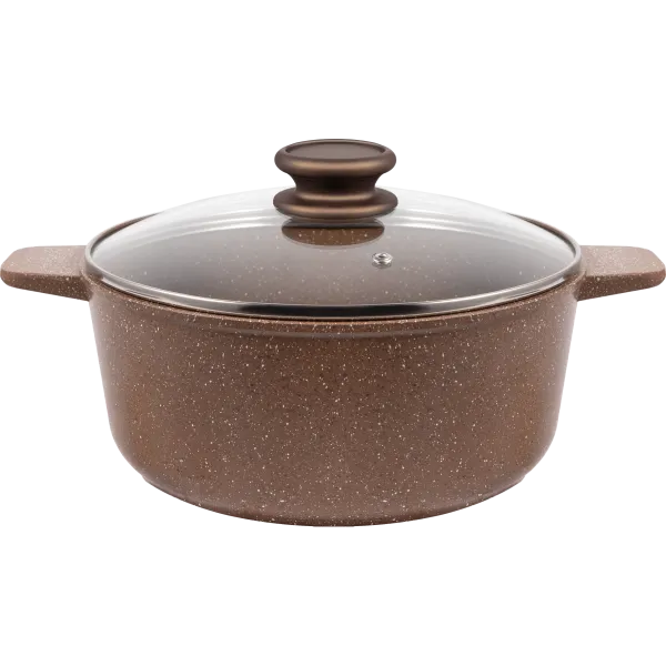 Кастрюля MAUNFELD CARMEL Коричневый