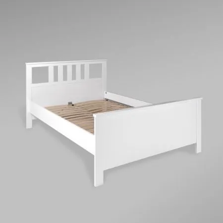 2.08.04.060.1 САГА кровать двойная 140х200 белая