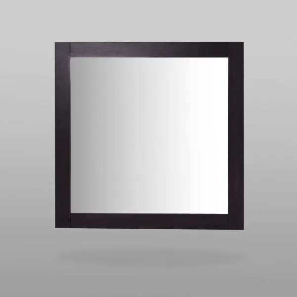 2.02.12.280.5 СИРИУС зеркало навесное 78х78 Дуб Венге RU