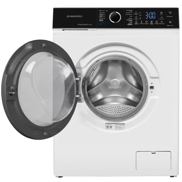 Стиральная машина c инвертором и паром MAUNFELD MFWM149IWHT Белый