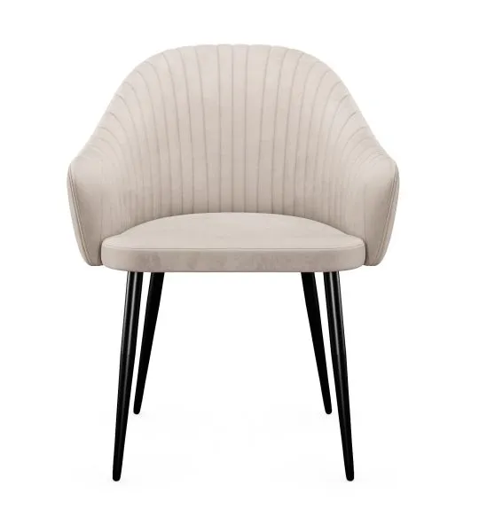 Стул DikLine 440М C103 крем, ножки черные