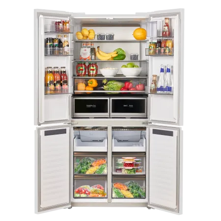 Холодильник с инвертором MAUNFELD MFF190NFD Белый