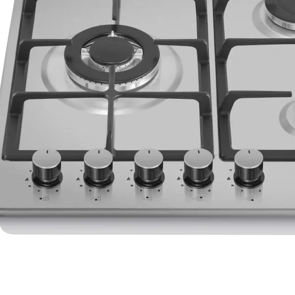 Газовая варочная панель MAUNFELD EGHS.95.33CS\G Нержавеющая сталь