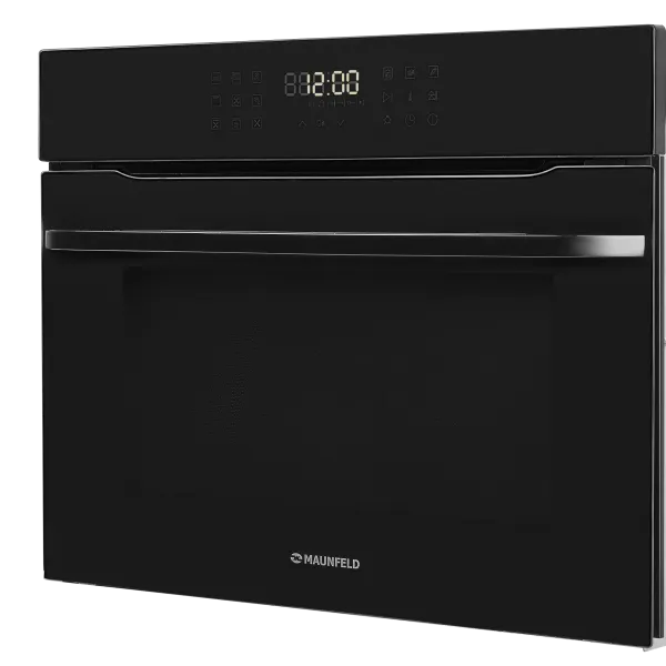 Компактный духовой шкаф с функцией СВЧ MAUNFELD XCMO4414G Черный