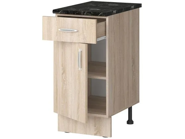 Шкаф напольный 40см 1ящ «Дуб Сонома»