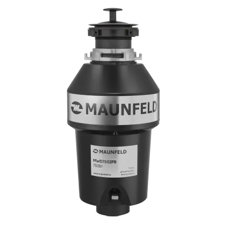 Измельчитель пищевых отходов с пневмокнопкой MAUNFELD MWD7502PB Черный