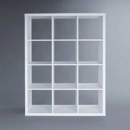 S00043 Фора 12 стеллаж 112х146х38, белый