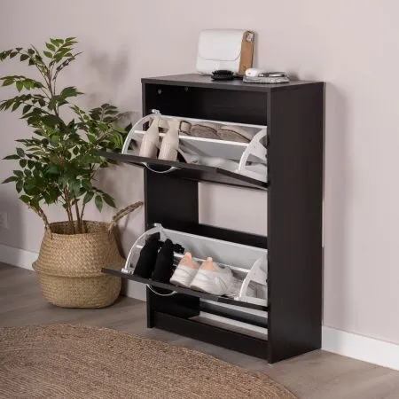 2.02.10.430.5 СИРИУС тумба для обуви 60х89 Дуб Венге RU