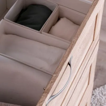 2.02.03.370.3 СИРИУС тумба 2 двери со стеклом и 3 ящика 156х95 сонома RU