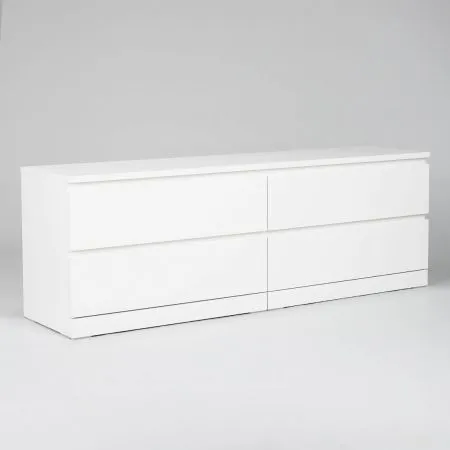 S00265 Варма 4Д комод 160х54х40, белый