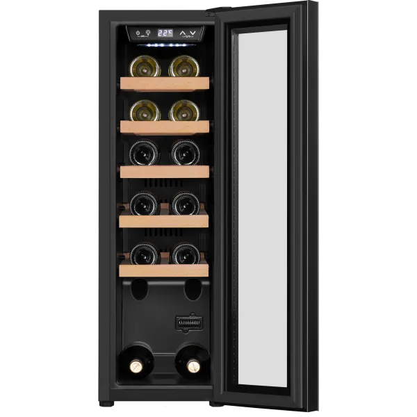 Винный шкаф MAUNFELD MFWC-45S12 Черный