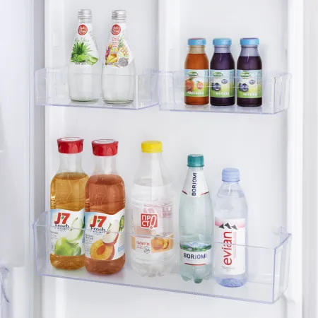 Холодильник-морозильник MAUNFELD MFF187NF Темная нержавеющая сталь