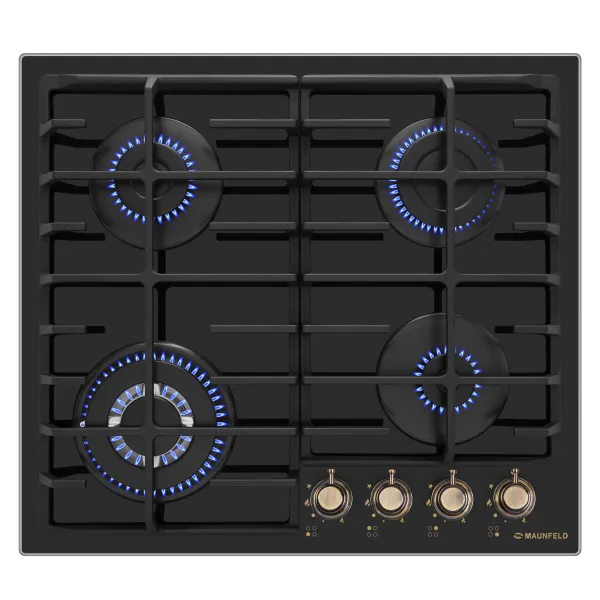 Газовая варочная панель MAUNFELD EGHG.64.63CR/G Черный