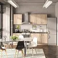 Модульная кухня «Дуб Сонома»
