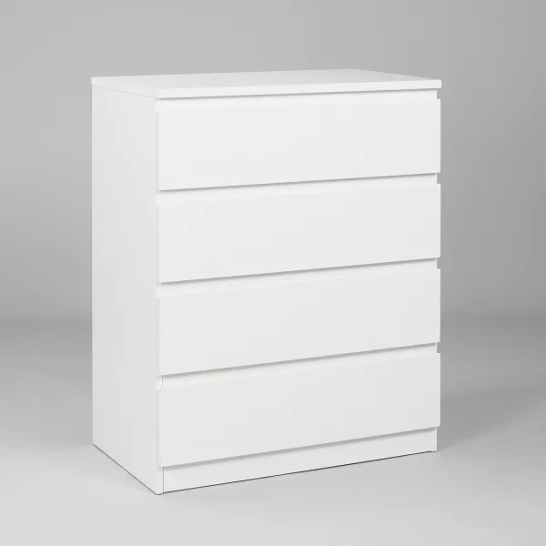 2.05.02.070.1 МАЛЬТА комод 4 ящика 80х99 белый RU