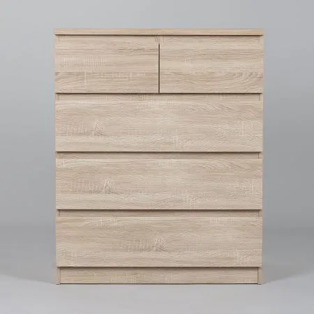 2.05.02.080.3 МАЛЬТА комод 3+2 ящика 80х99 сонома RU
