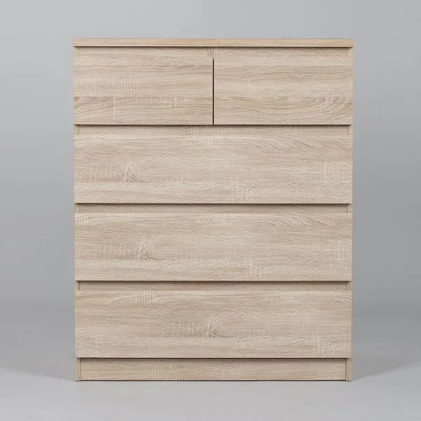 2.05.02.080.3 МАЛЬТА комод 3+2 ящика 80х99 сонома RU