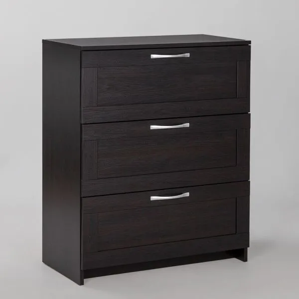 2.02.02.050.5 СИРИУС комод "3 ящика Дуб Венге RU"