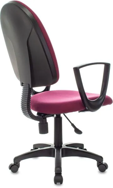 Кресло Бюрократ CH-1300N бордовый Престиж+ 3C18 крестов. пластик