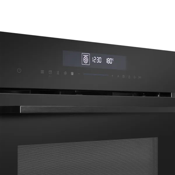 Шкаф духовой электрический с СВЧ MAUNFELD MEOR7217SM Цвет: черный