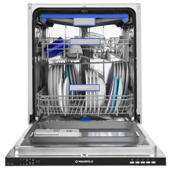 Посудомоечная машина с лучом на полу MAUNFELD MLP-12B Нержавеющая сталь