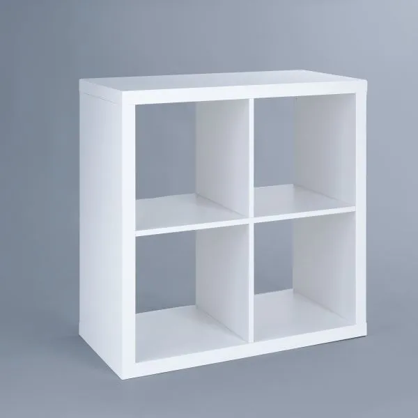 S00029 Фора 4 стеллаж 76х76х38, белый