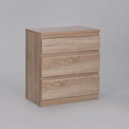 2.03.02.060.3 КАСТОР комод 3 ящика RU сонома