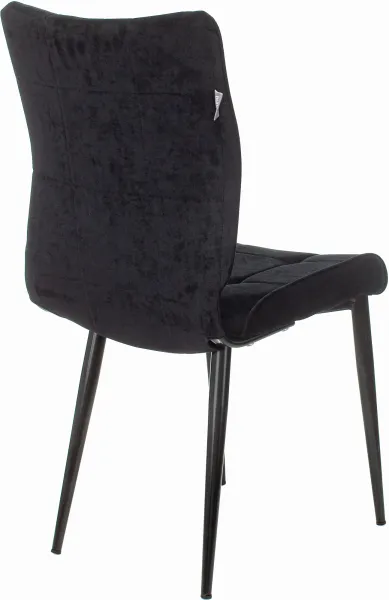 Стул для дома Бюрократ CH-K10 черный Light 20 металл черный на ножках (CH-K10_1/LT20)